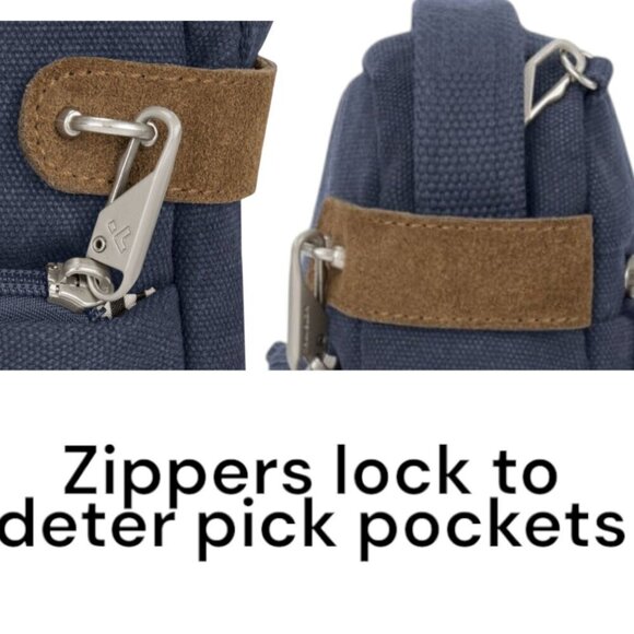 Travelon - Anti-Theft Heritage Crossbody with 5-Point Anti-Theft Protection - Picture 9 of 16